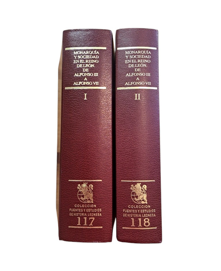 VV.AA.- MONARQUÍA Y SOCIEDAD EN EL REINO DE LEÓN. DE ALFONSO III A ALFONSO VII (I-II)