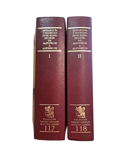 VV.AA.- MONARQUÍA Y SOCIEDAD EN EL REINO DE LEÓN. DE ALFONSO III A ALFONSO VII (I-II)