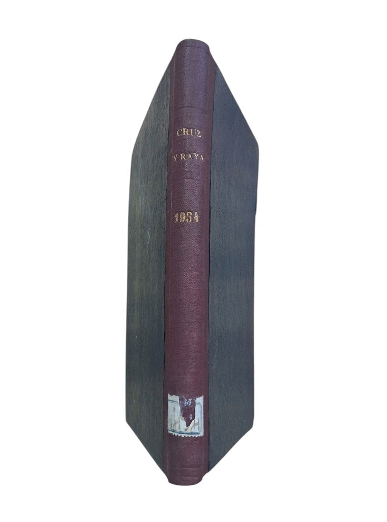CRUZ Y RAYA. REVISTA DE AFIRMACIÓN Y NEGACIÓN. 15 DE ENERO DE 1934.