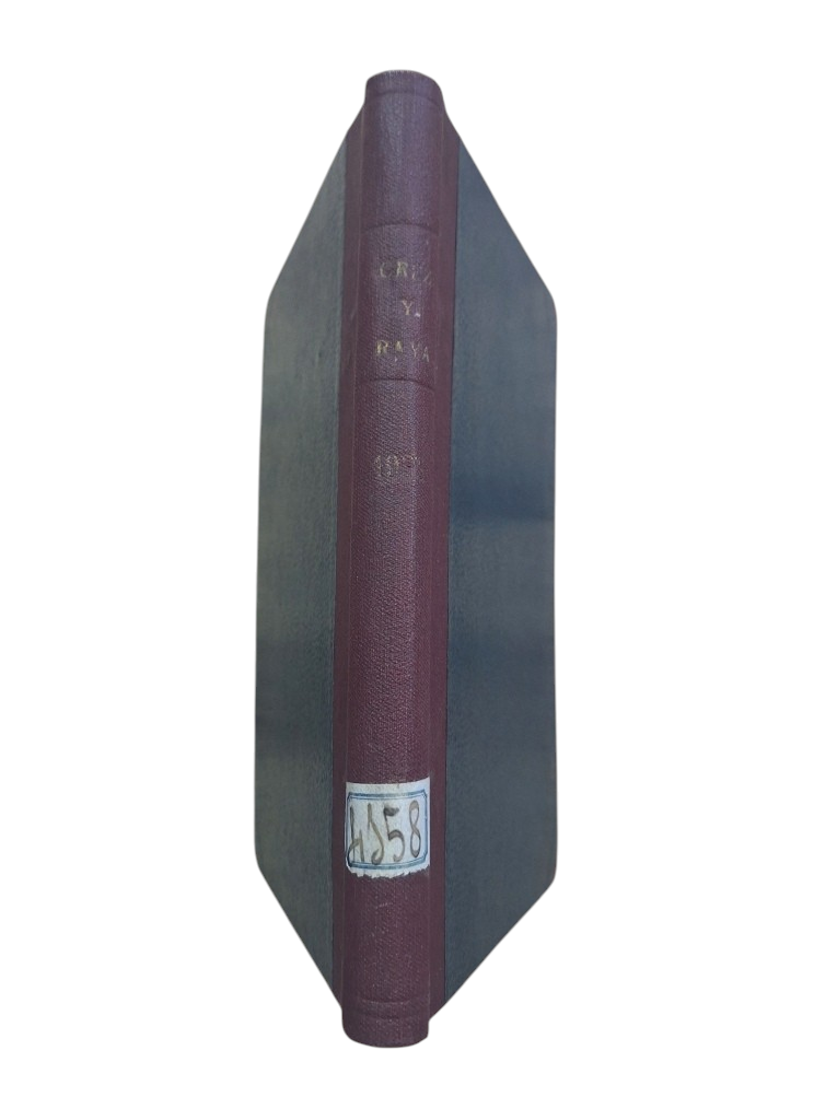 CRUZ Y RAYA. REVISTA DE AFIRMACIÓN Y NEGACIÓN. 15 DE MAYO DE 1933.