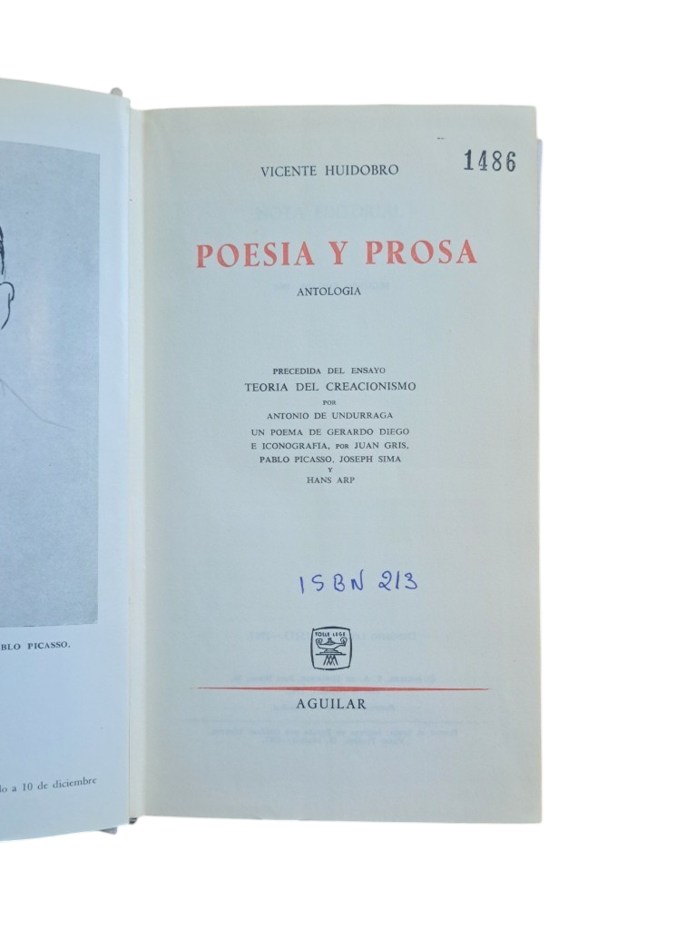 Huidobro, Vicente.- POESÍA Y PROSA
