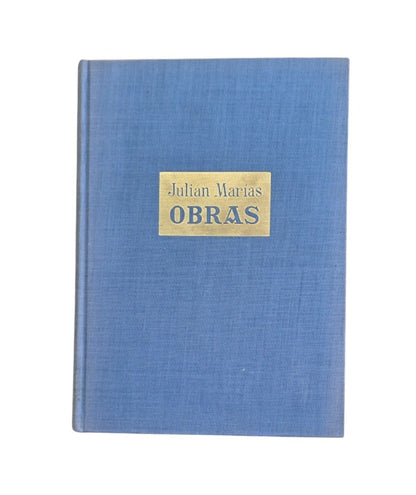 Marías, Julián.- OBRAS III