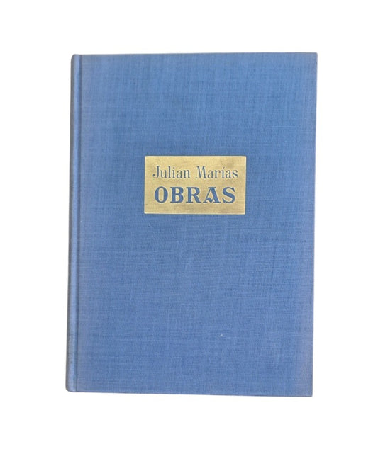 Marías, Julián.- OBRAS III