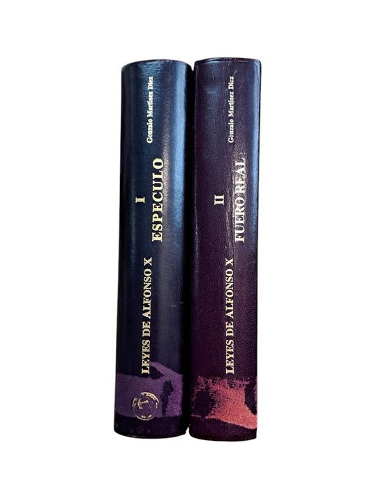 Martínez Diez, Gonzalo (ed).- LEYES DE ALFONSO X (I-II)