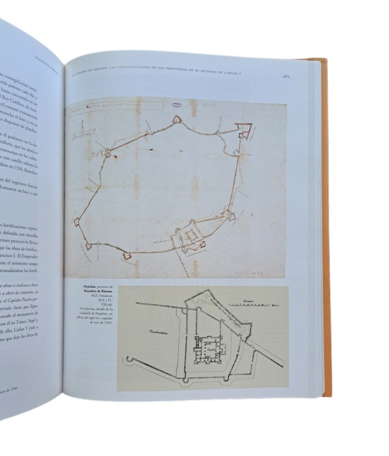 Hernando Sánchez, Carlos José (Coord.).- LAS FORTIFICACIONES DE CARLOS V