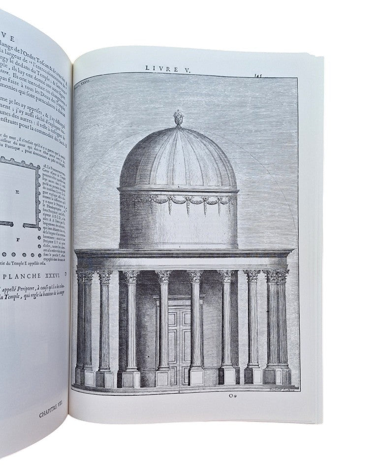 Vitruve.- LES DIX LIVRES D' ARCHITECTURE (CORRIGÉS ET TRADUITS EN 1684 PAR CLAUDE PERRAULT)