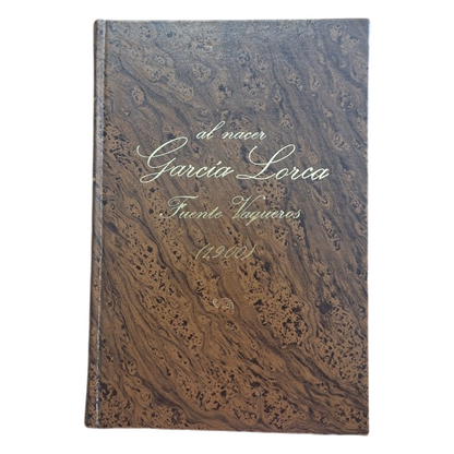 Salobreña García, José.- AL NACER F. GARCÍA LORCA. FUENTE VAQUEROS 1900
