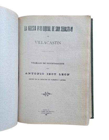 FOLLETINES DE "LA TIERRA DE SEGOVIA" 1920