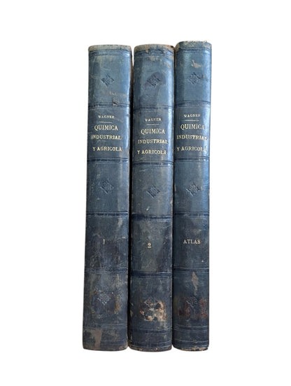 Wagner, R.- QUÍMICA INDUSTRIAL Y AGRÍCOLA (I-II + ATLAS)