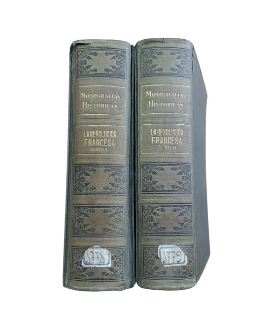 VV.AA.- MONOGRAFÍAS HISTÓRICAS. LA REVOLUCIÓN FRANCESA (I-II)