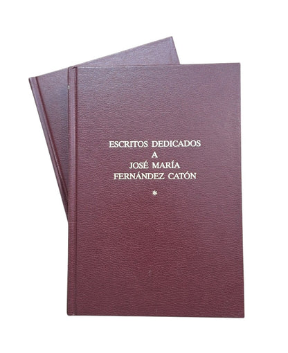 Díaz y Díaz, Manuel C. (Coordinador).- ESTUDIOS DEDICADOS A JOSÉ MARÍA FERNÁNDEZ CATÓN (I-II)