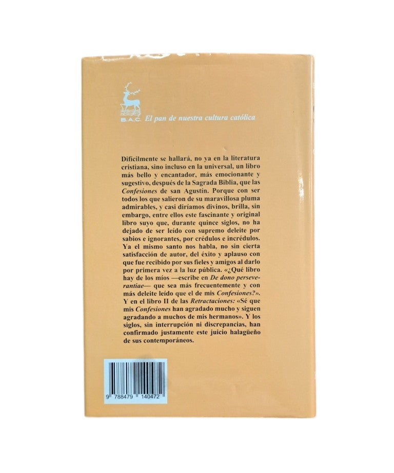 San Agustín.- OBRAS COMPLETAS II. LAS CONFESIONES