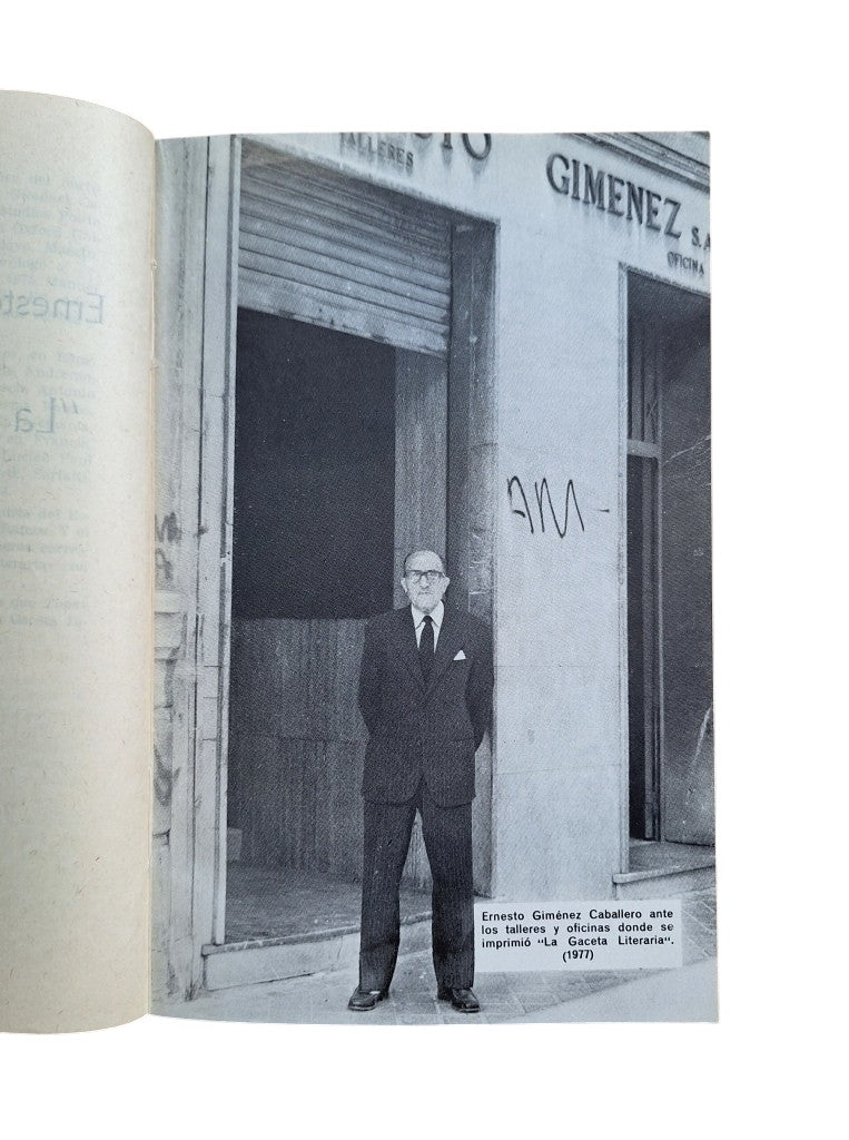 Tandy, Lucy & Sferrazza, Maria.- ERNESTO GIMÉNEZ CABALLERO Y LA GACETA LITERARIA O LA GENERACIÓN DEL 27