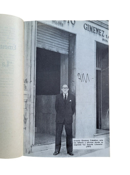 Tandy, Lucy & Sferrazza, Maria.- ERNESTO GIMÉNEZ CABALLERO Y LA GACETA LITERARIA O LA GENERACIÓN DEL 27