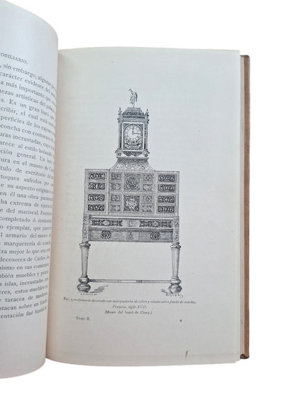 Champeaux, Alfredo de.- EL MOBILIARIO (II) SIGLOS XVII,XVIII Y XIX