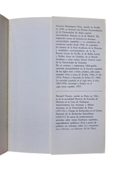 Domínguez Ortiz, A. & Vincent, B.- HISTORIA DE LOS MORISCOS. VIDA Y TRAGEDIA DE UNA MINORÍA
