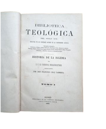 Cardinal Hergenroether - HISTORY OF THE CHURCH (6 VOLUMES)