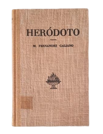 Fernández Galiano, Manuel.- HERÓDOTO