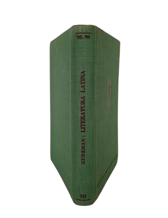 Gudeman, Alfred.- HISTORY OF LATIN LITERATURE