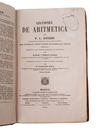 Cirodde, PL- ARITHMETIC LESSONS