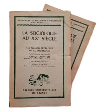 Gurvitch, Georges.- LA SOCIOLOGIE AU XX SIÈCLE