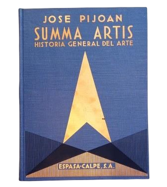 Pijoán, José.- EL ARTE PREHISTÓRICO EUROPEO. SUMMA ARTIS. VOL. VI