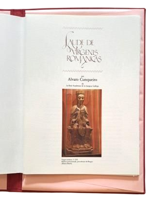 Cunqueiro, Álvaro.- TALLAS POPULARES. LAUDE DE VÍRGENES ROMÁNICAS