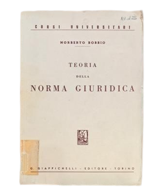 Bobbio, Norberto.- TEORIA DELLA NORMA GIURIDICA