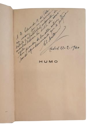 Román Cortés, Emilio.- HUMO