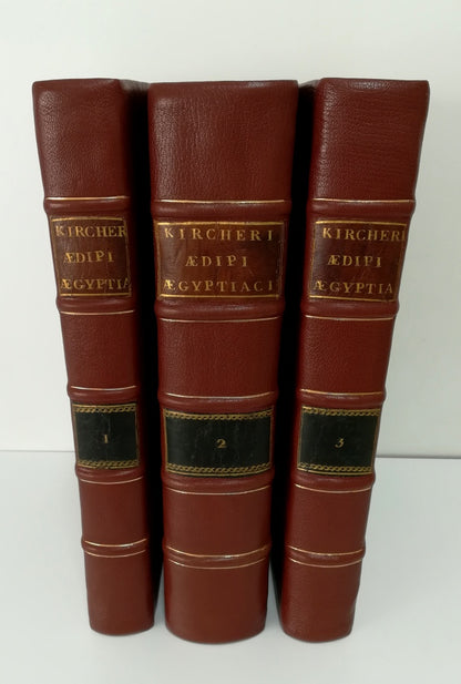 RESTAURATION D'ŒDIPUS ÉGYPTIEN.- Athanasius Kircher, Rome, 1652.