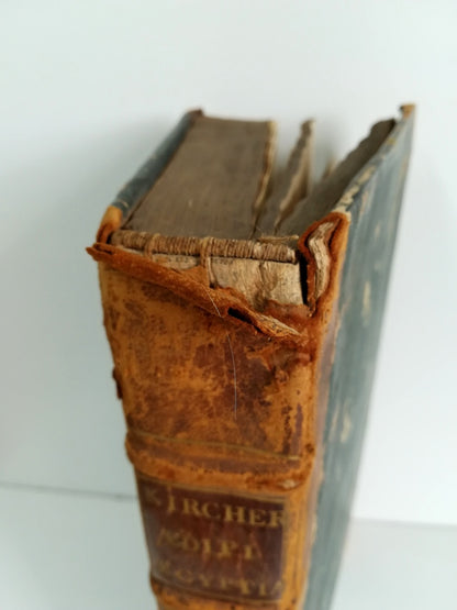 RESTAURATION D'ŒDIPUS ÉGYPTIEN.- Athanasius Kircher, Rome, 1652.