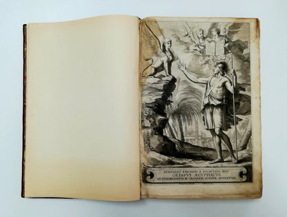 RESTAURATION D'ŒDIPUS ÉGYPTIEN.- Athanasius Kircher, Rome, 1652.